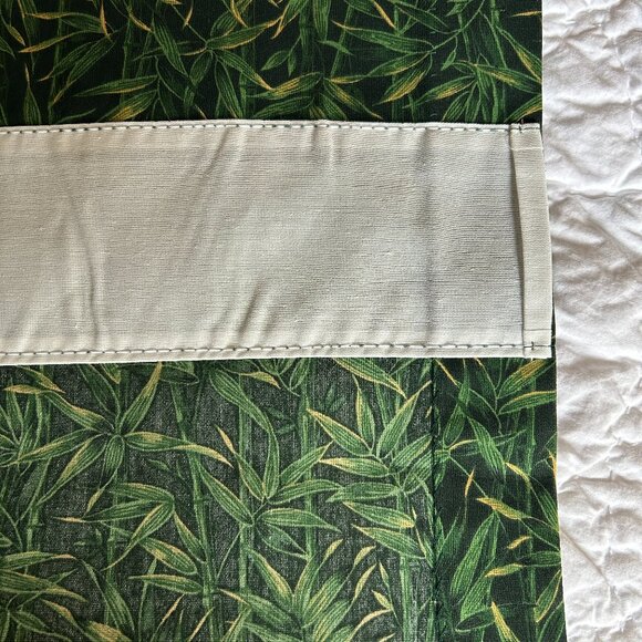 Panda Bears Bamboo Window Curtains Drapery Tiebacks Valances Animals Bedroom - Picture 6 of 11